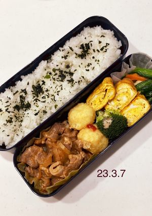 男子中学生のお弁当 127-レシピのメイン写真