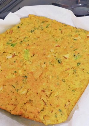簡単!りんご野菜パンケーキ-レシピのメイン写真