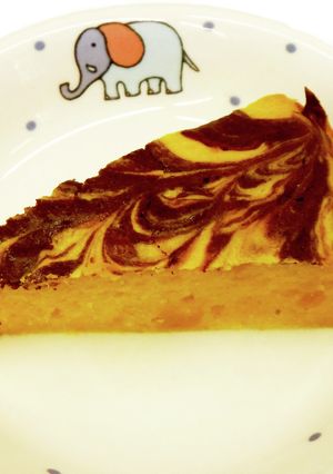 【保育園給食】かぼちゃのマーブルケーキ-レシピのメイン写真