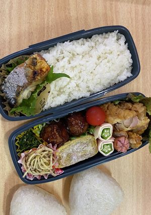 頑張れ息子弁当40-レシピのメイン写真