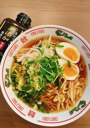 焼肉のタレで昔ながらの中華ネギラーメン-レシピのメイン写真