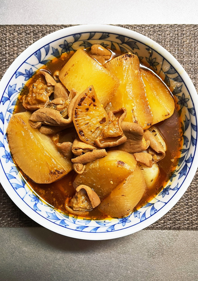 シロカ鍋で。大根とこてっちゃんの煮物-レシピのメイン写真