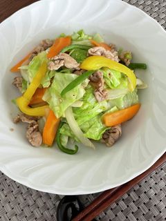 【三幸園ドレッシング】野菜炒め-レシピのメイン写真