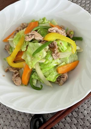 【三幸園ドレッシング】野菜炒め-レシピのメイン写真