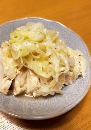 作り置きに!万能塩レモンねぎ-レシピのメイン写真