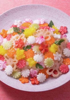 花ちらし寿司-レシピのメイン写真