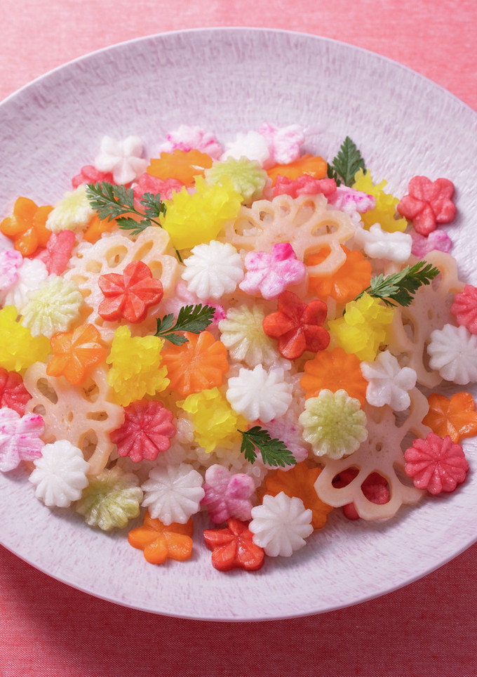 花ちらし寿司-レシピのメイン写真