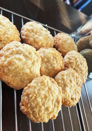 オートミール&ココナッツのクッキー-レシピのメイン写真
