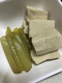フキと高野豆腐の煮物-レシピのメイン写真