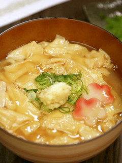 ポカポカ♪ゆばのあんかけうどん【食遺産】-レシピのメイン写真