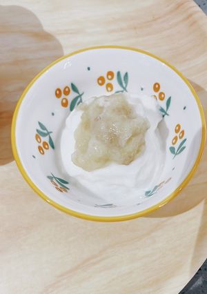 離乳食 変色しない冷凍バナナ&ヨーグルト-レシピのメイン写真