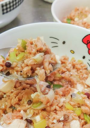 大豆のお肉とやすまるだしで作った麻婆豆腐-レシピのメイン写真