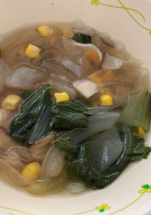 春雨スープ☆給食メニュー-レシピのメイン写真