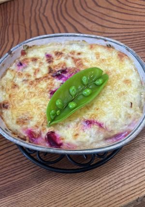 鶏肉と柴漬けのグラタン-レシピのメイン写真
