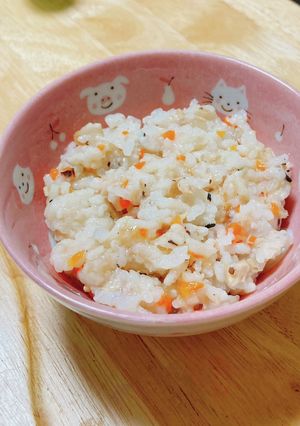 離乳食後期☆炊き込み軟飯-レシピのメイン写真