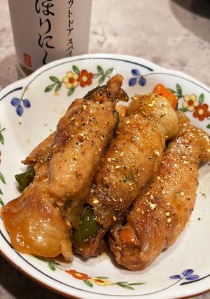 野菜の豚肉巻き〜with スパイス〜-レシピのメイン写真
