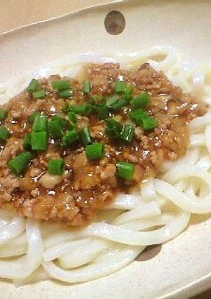 マーボで♪あんかけうどん-レシピのメイン写真
