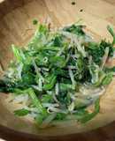 簡単★もやしとほうれん草のナムル
