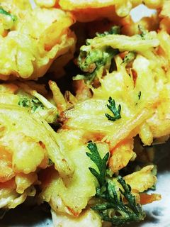 海老と春菊のかき揚げ-レシピのメイン写真
