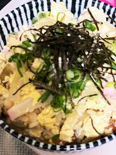 冷蔵庫お掃除!あるもの入れちゃえ木の葉丼-レシピのメイン写真