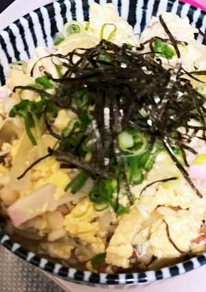 冷蔵庫お掃除！あるもの入れちゃえ木の葉丼-レシピのメイン写真