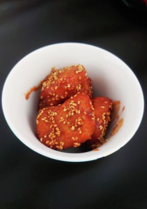 ヤンニョムチキンタレ-レシピのメイン写真