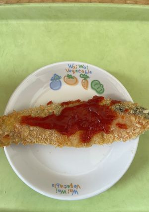 【保育園給食】鮭のサクサクソテー-レシピのメイン写真