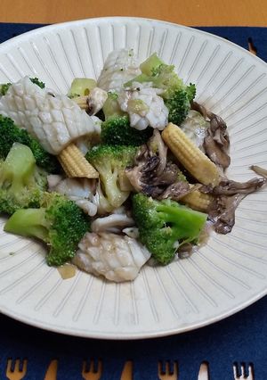 いかとブロッコリーの中華炒め-レシピのメイン写真