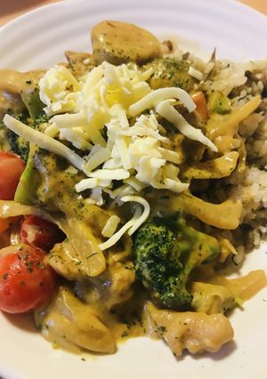 牛乳+カレーペーストで作るチーズカレー-レシピのメイン写真