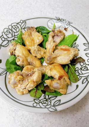 鶏肉の簡単アイオリソース風オーブン焼き-レシピのメイン写真