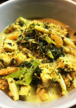 【脂質制限】グリーンカレー-レシピのメイン写真