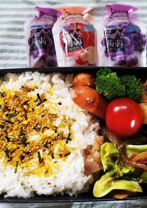 野菜炒め弁当(3.8)-レシピのメイン写真
