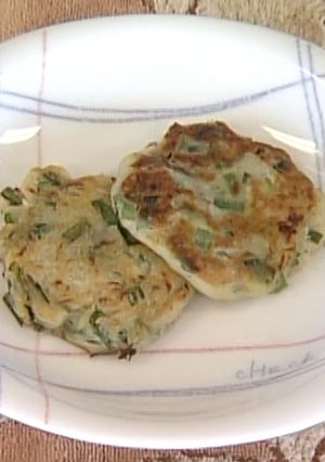 にら焼きせんべい-レシピのメイン写真