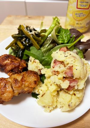 マヨネーズ不使用！！大人なポテトサラダ-レシピのメイン写真