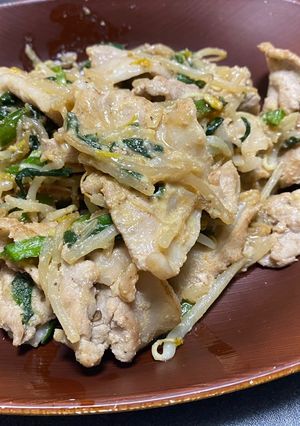 豚こま味噌炒め-レシピのメイン写真