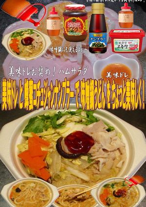 美味ドレ蜂蜜コチュジャンナンプラー鍋饂飩-レシピのメイン写真