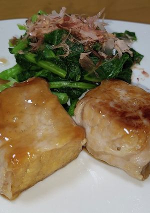 厚揚げの豚肉巻き-レシピのメイン写真