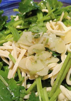 豆腐干絲(トウフカンス)のパクチー和え-レシピのメイン写真
