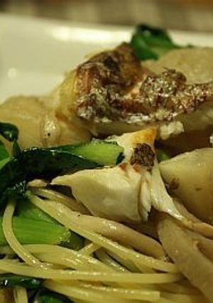 お手軽　かぶとレンコンのパスタ-レシピのメイン写真