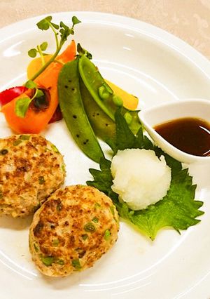 筍入りさっぱり和ハンバーグ-レシピのメイン写真