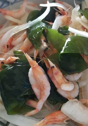 新玉ねぎと桜えびの麺つゆ和え-レシピのメイン写真