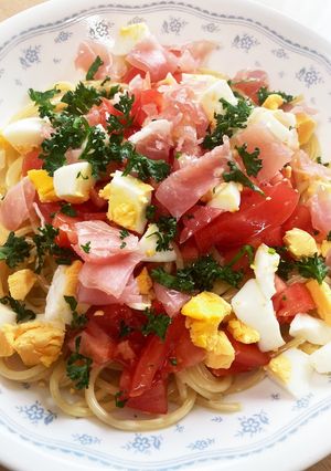 お花のパスタ-レシピのメイン写真