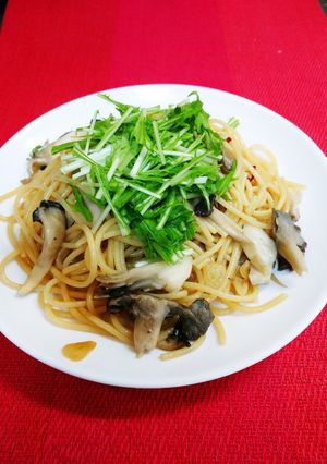 極み舞茸と霜降り平茸のペペロンチーノ-レシピのメイン写真