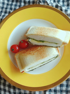 はんぺんチーズホットサンド-レシピのメイン写真