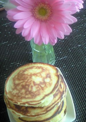 カルシウムたっぷりホットケーキ♪-レシピのメイン写真
