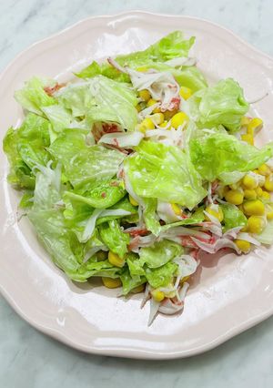 簡単華やか春サラダ（高たんぱく)-レシピのメイン写真