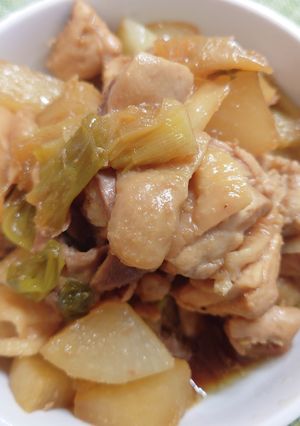 柔らか！鶏もも肉の梅シロップ煮-レシピのメイン写真