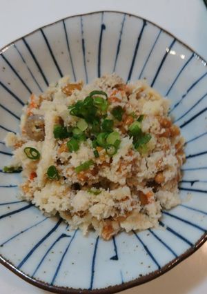 簡単！腸活♪美味しい！おから納豆♪-レシピのメイン写真