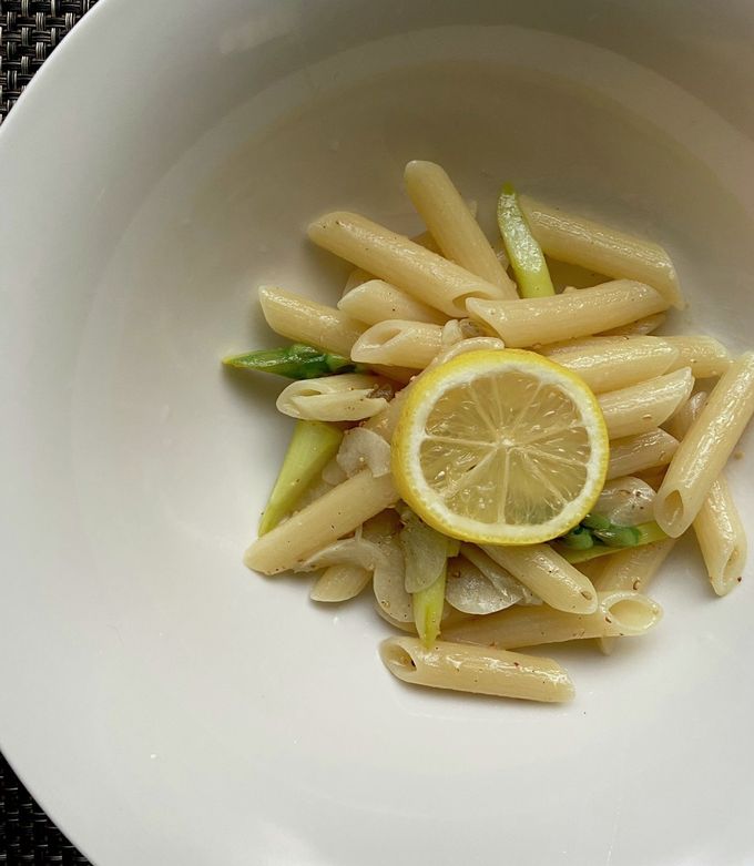 レモン風味の爽やかなパスタ-レシピのメイン写真