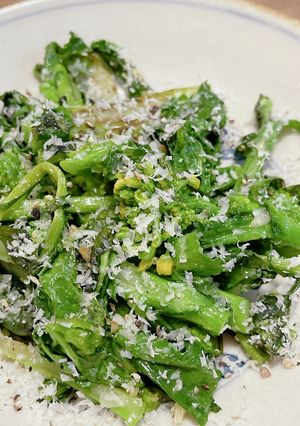 菜の花のガーリック焼き-レシピのメイン写真